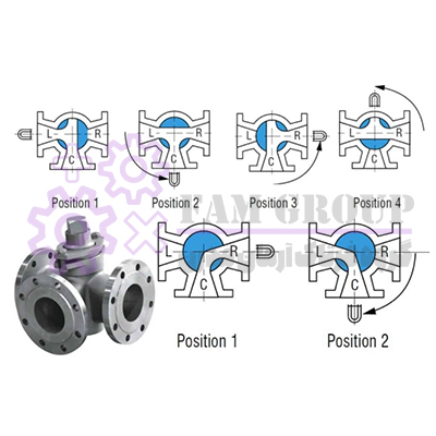 شیرهای شاخه ای چند پورتی (Multi-Port Plug Valve)